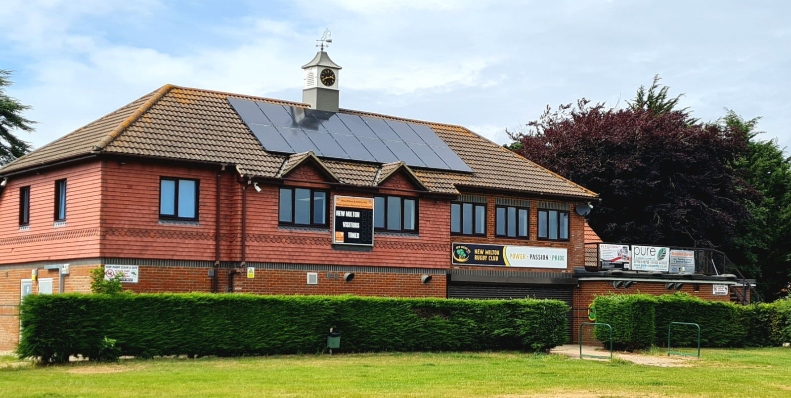 Photo of the clubhouse